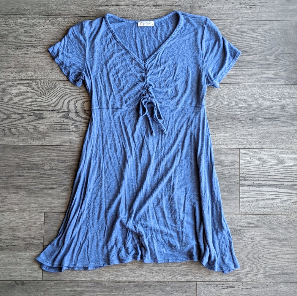 Olivia Ray Ruched Mini Dress